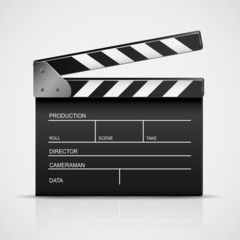 Fototapeta premium Cinema clapper