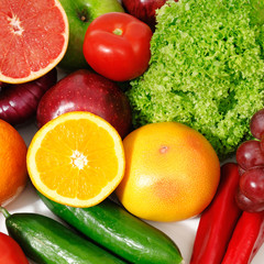 fruits and vegetables