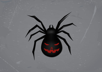 Black spider