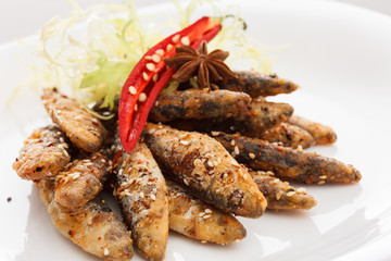 fish appetizer