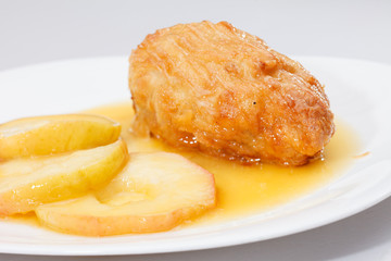 chicken with apple