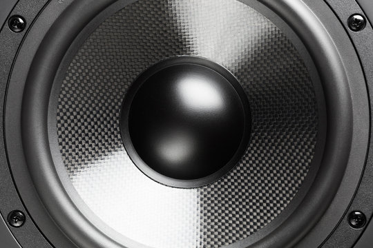 loudspeaker, closeup view