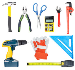 Construction tools.