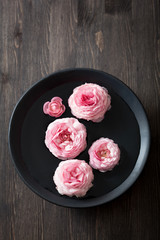 ranunculus flowers in bow