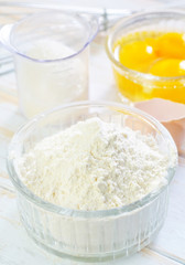 ingredients for dough