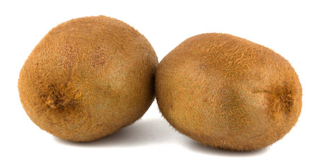 Kiwi fruit isolated on  white background