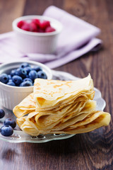 Crepes with berries © Kamila Cyganek