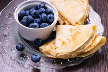 Crepes with berries © Kamila Cyganek