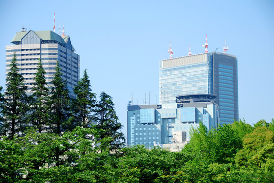 Immeubles à Akasaka, Tokyo