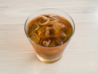 a cup of tea on table