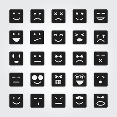 emotion face icons