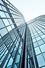 Obraz premium glass modern business center
