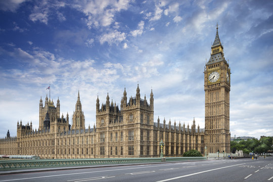 Fototapeta Big Ben abbaye de westminster Londres