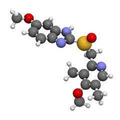 Omeprazole dyspepsia and peptic ulcer disease drug