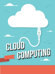 Cloud computing concept