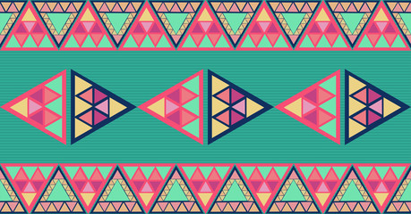 Unusual geometric seamless pattern.