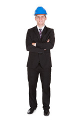 Portrait of male architect