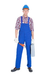 Portrait Of Young Male Worker