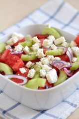 Wassermelonen Salat