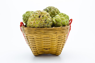Fototapeta premium Custard Apple in the Basket