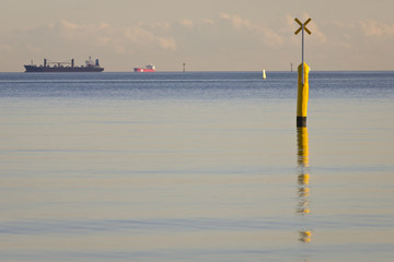Ship in the Sea