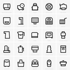 Set of Kitchen icons