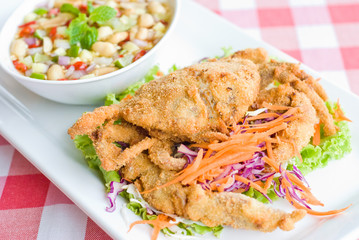 deep fried crab