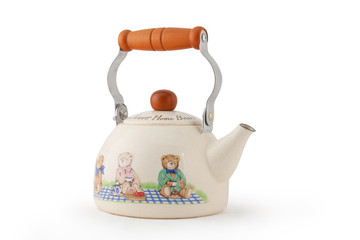Teapot isolated on white background