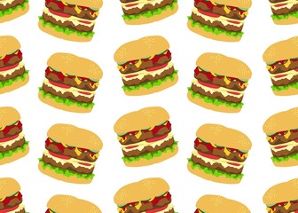 burger pattern