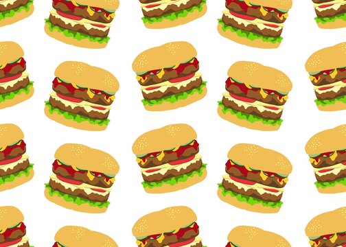 burger pattern