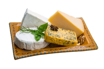 Variety cheese assortment