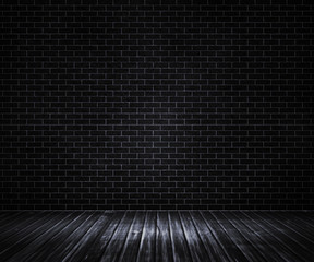 Black Interior Backdrop