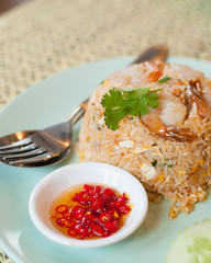 Fried rice with shrimp