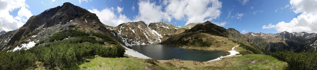 Bergseepanorama, Kaltenbachsee