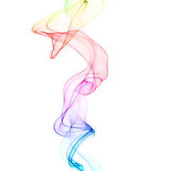 abstract ribbon waves