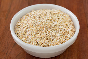 oatmeal in white dish