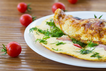 scrambled eggs with tomatoes