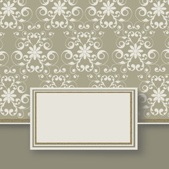 Приглашение Конструкция Рамы Вектор