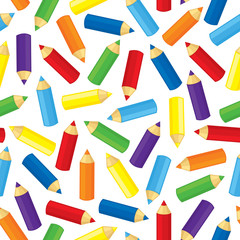 Pencils pattern seamless