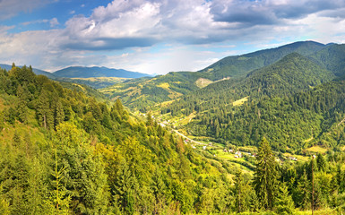 Obraz premium Borzhavskogo range.