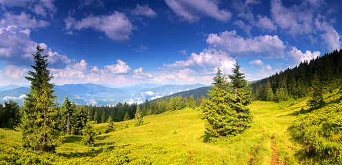 mountain scenery