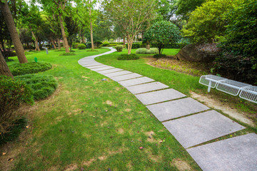 pathway in the park