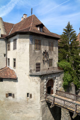 Fototapeta na wymiar Meersburg Castle, Bodensee powiat, Badenia-Wirtembergia, Niemcy