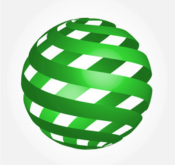 abstract globe - sphere