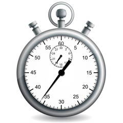 Stopwatch. Vector illustration