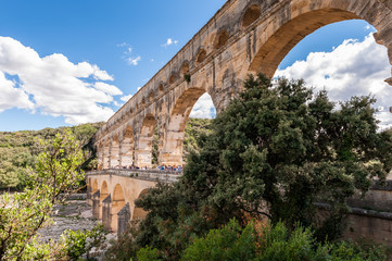 Obraz premium Pont du Gard