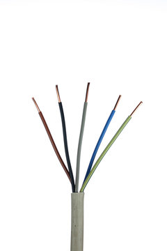 Elektrokabel abisoliert