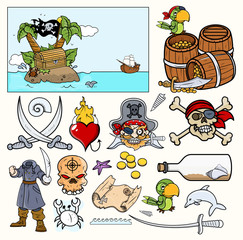 Pirate Illustrations – Vector Designs