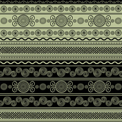 Ethnic ornamental pattern
