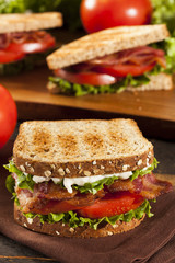 Fresh Homemade BLT Sandwich